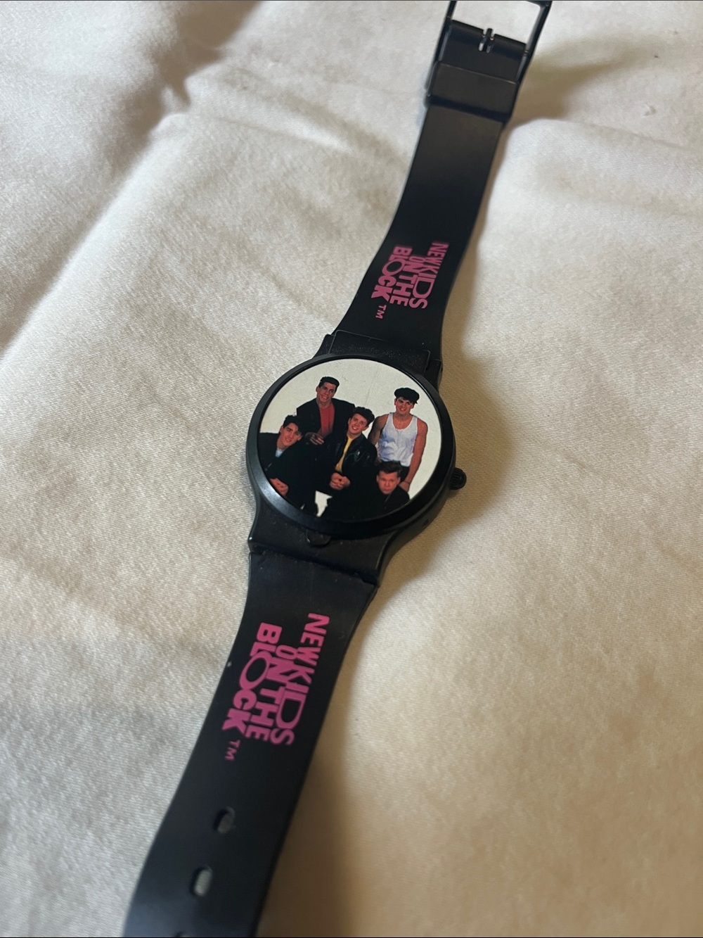 NKOTB, New Kids on the Block, watch, digital watch, 90s accessories, NKOTB watch
